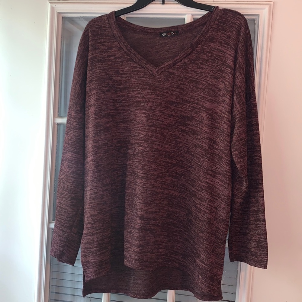 L, sweater/tunic, boutique